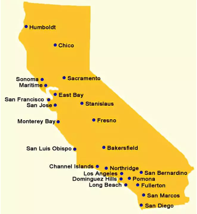 从北面的红木城(redhood city)到南面的圣何塞(san jose),还有着加州